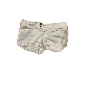 Paris Blues White Daisy Dukes Jeans Shorts Woman Sz 11